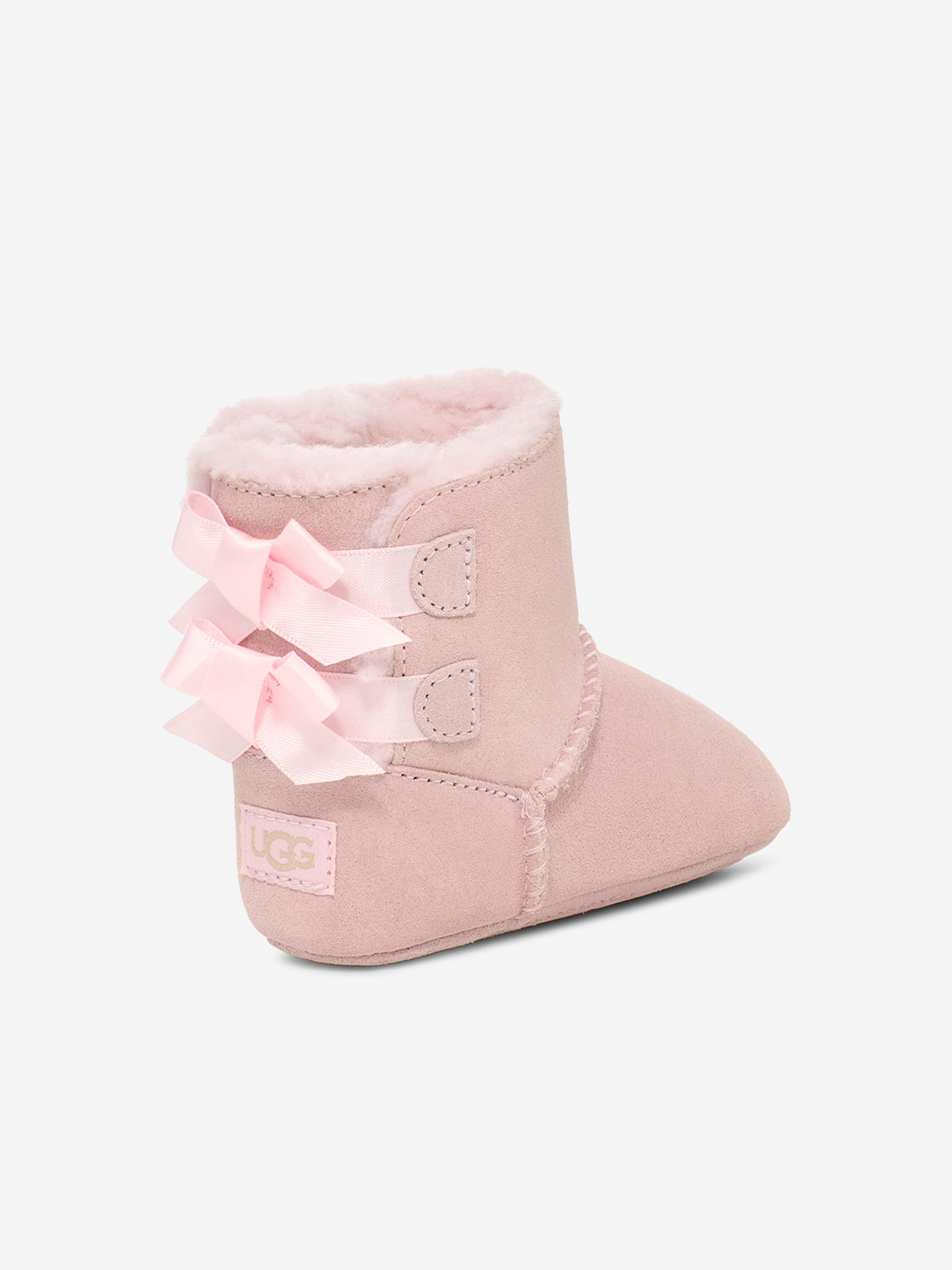 UGG UGG Baby Girls Bailey Bow Boots in Pink Childsplay Clothing