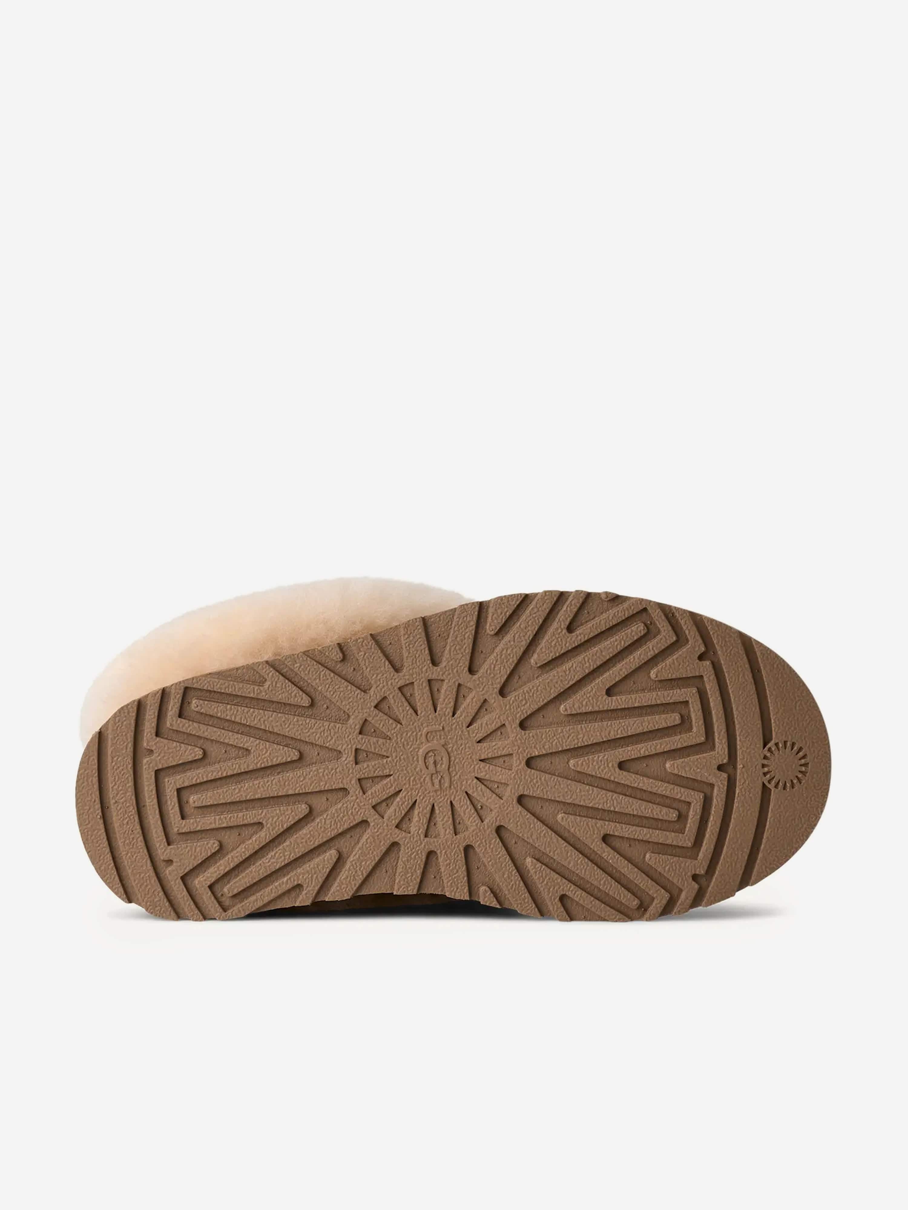 UGG Girls Tazzelle Slippers in Brown | Childsplay Clothing