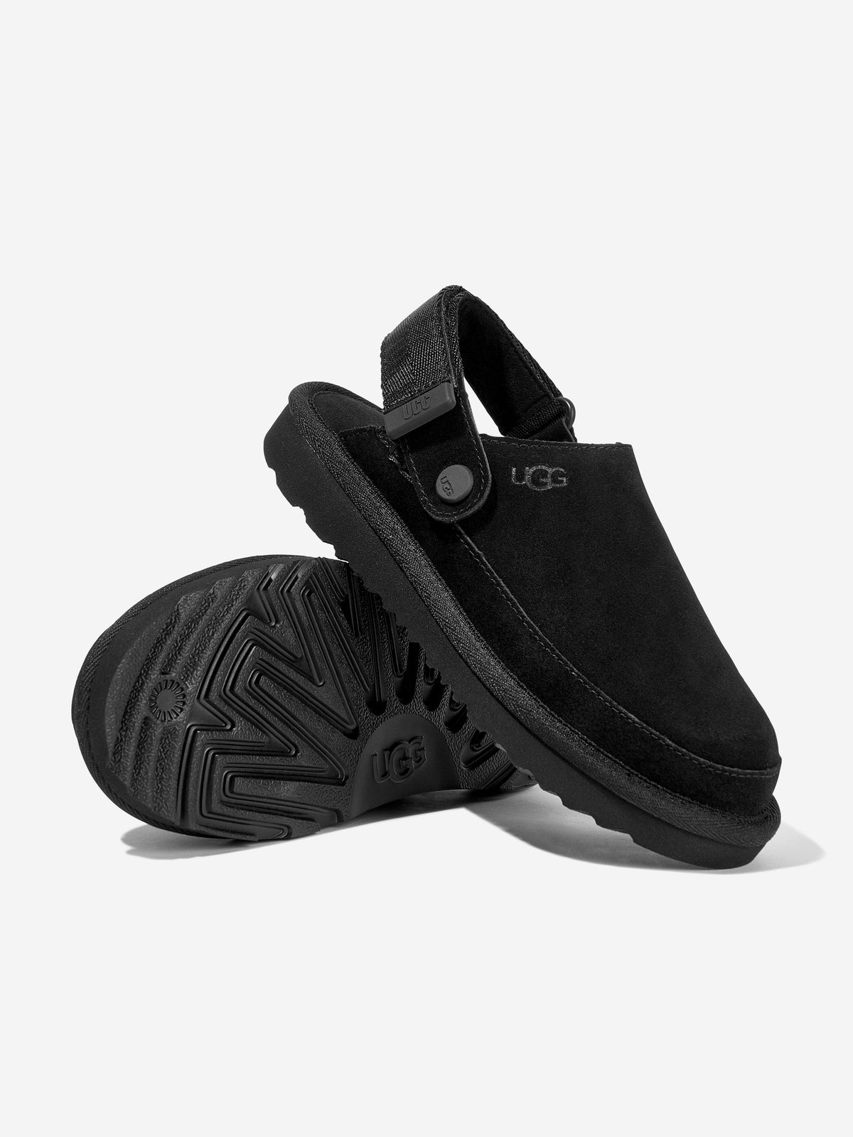 UGG Kids Goldenstar Clog in Black | Childsplay Clothing display picture 3
