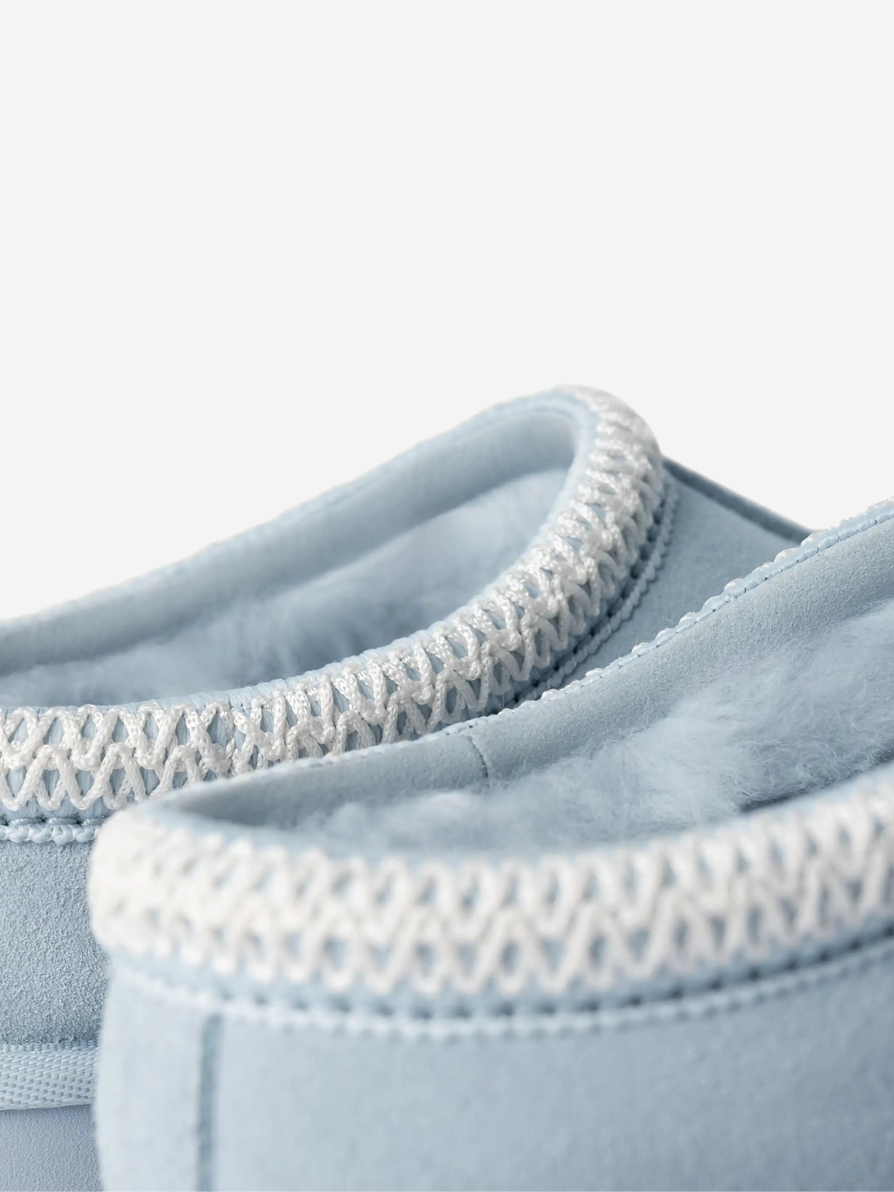 ugg tasman succulent UGG Kids Suede Tasman II Slippers in Blue