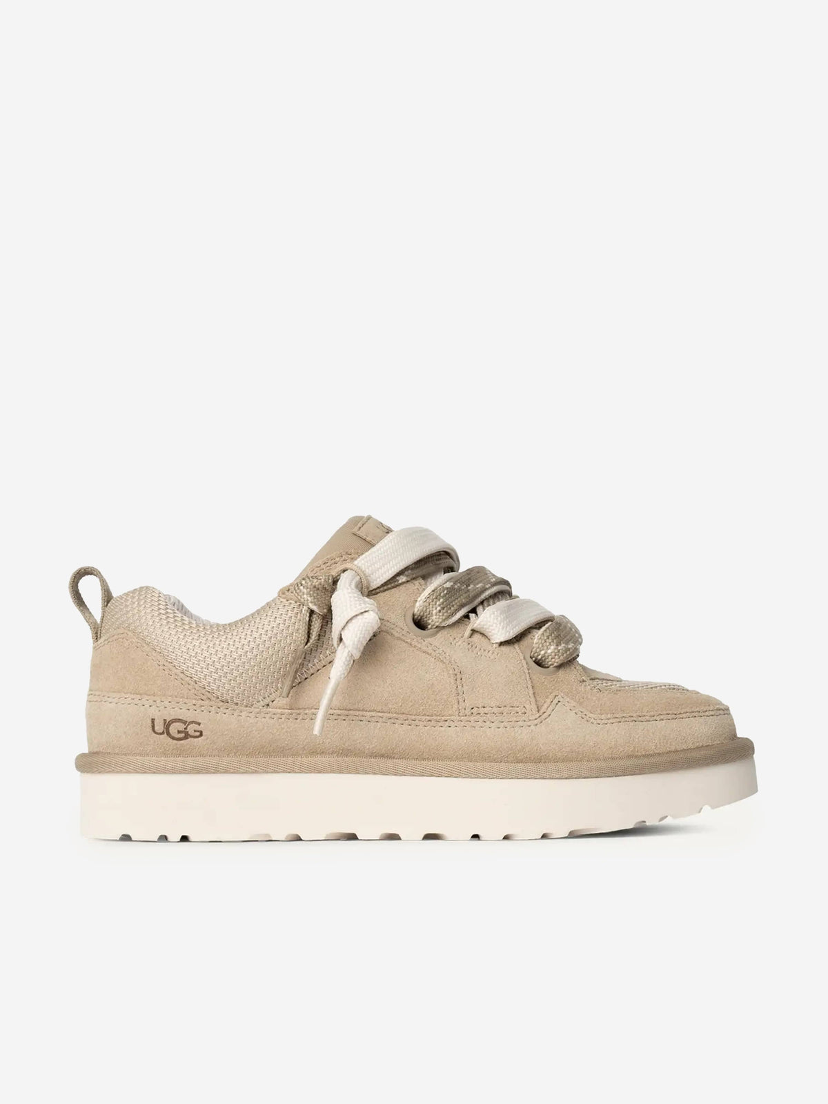 UGG Kids Lo Lowmel Trainers in Sand