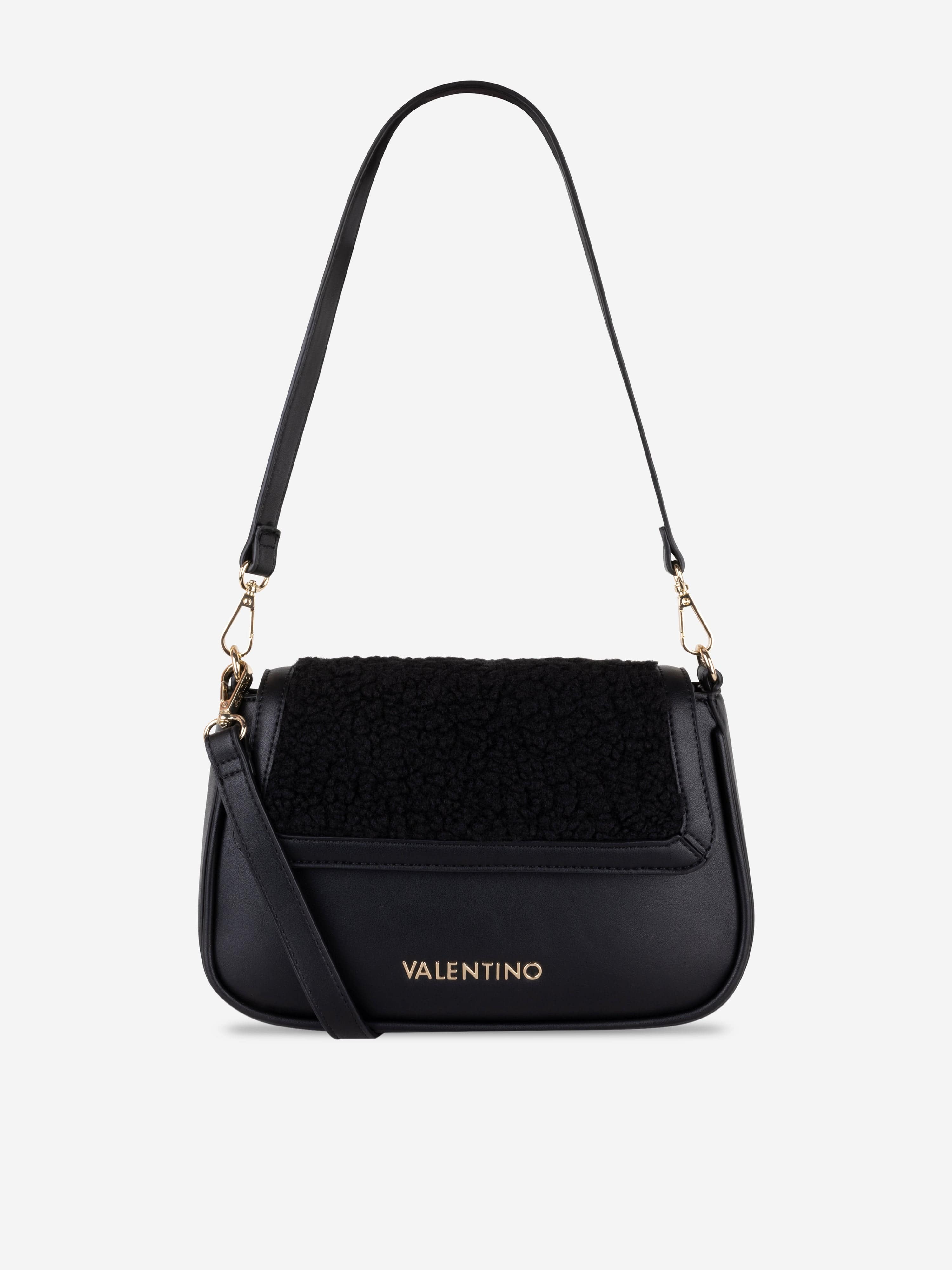 Valentino Shari Flap Bag in Black (26cm) | Childsplay Clothing