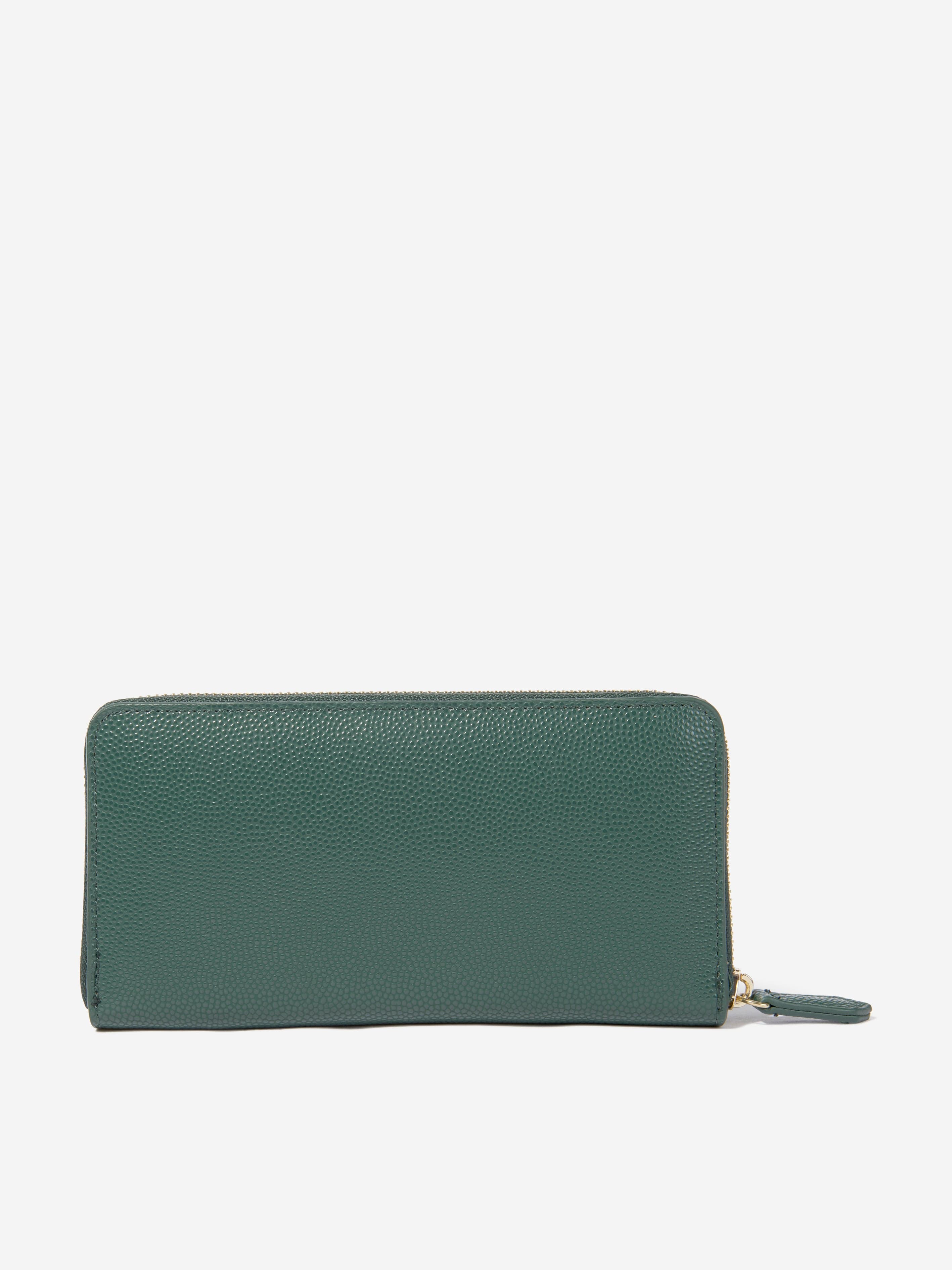 Valentino Divina Zip Around Wallet in Green (14.5cm) | Childsplay