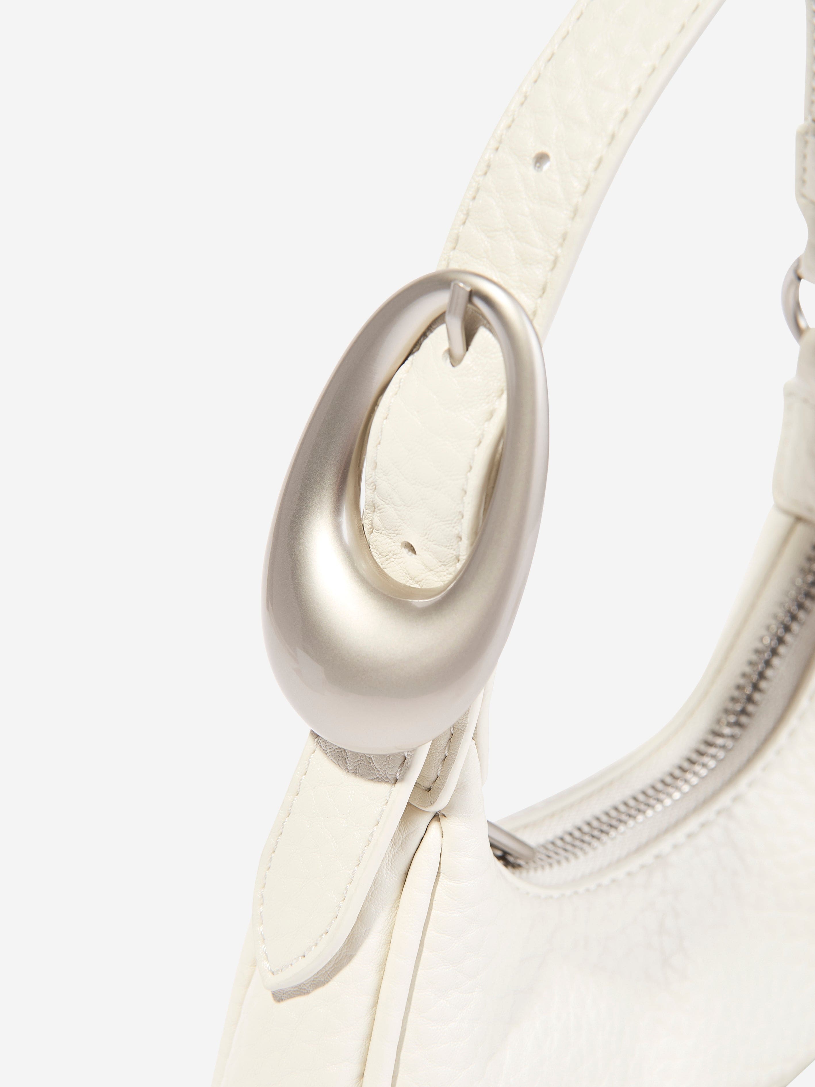 Valentino Willowy Re Shoulder Bag in Ivory (16.5cm) | Childsplay