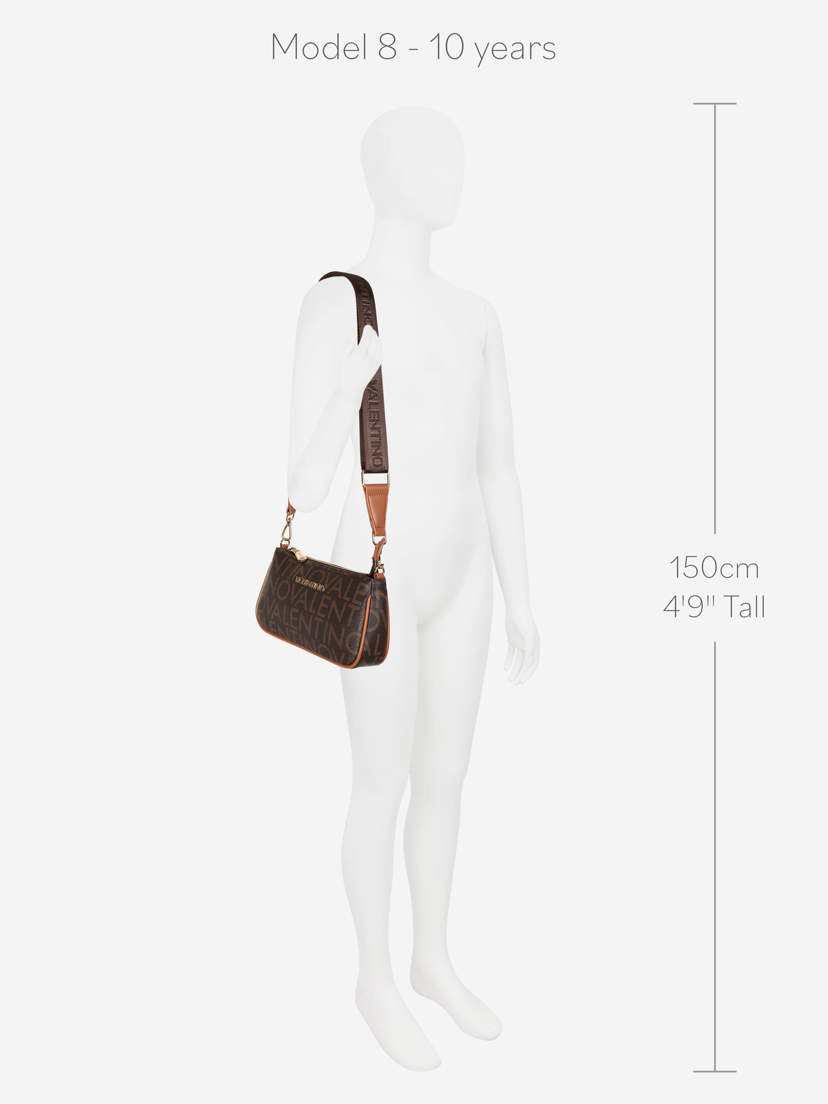 Valentino Valentino Regina Re Shoulder Bag in Brown (24cm