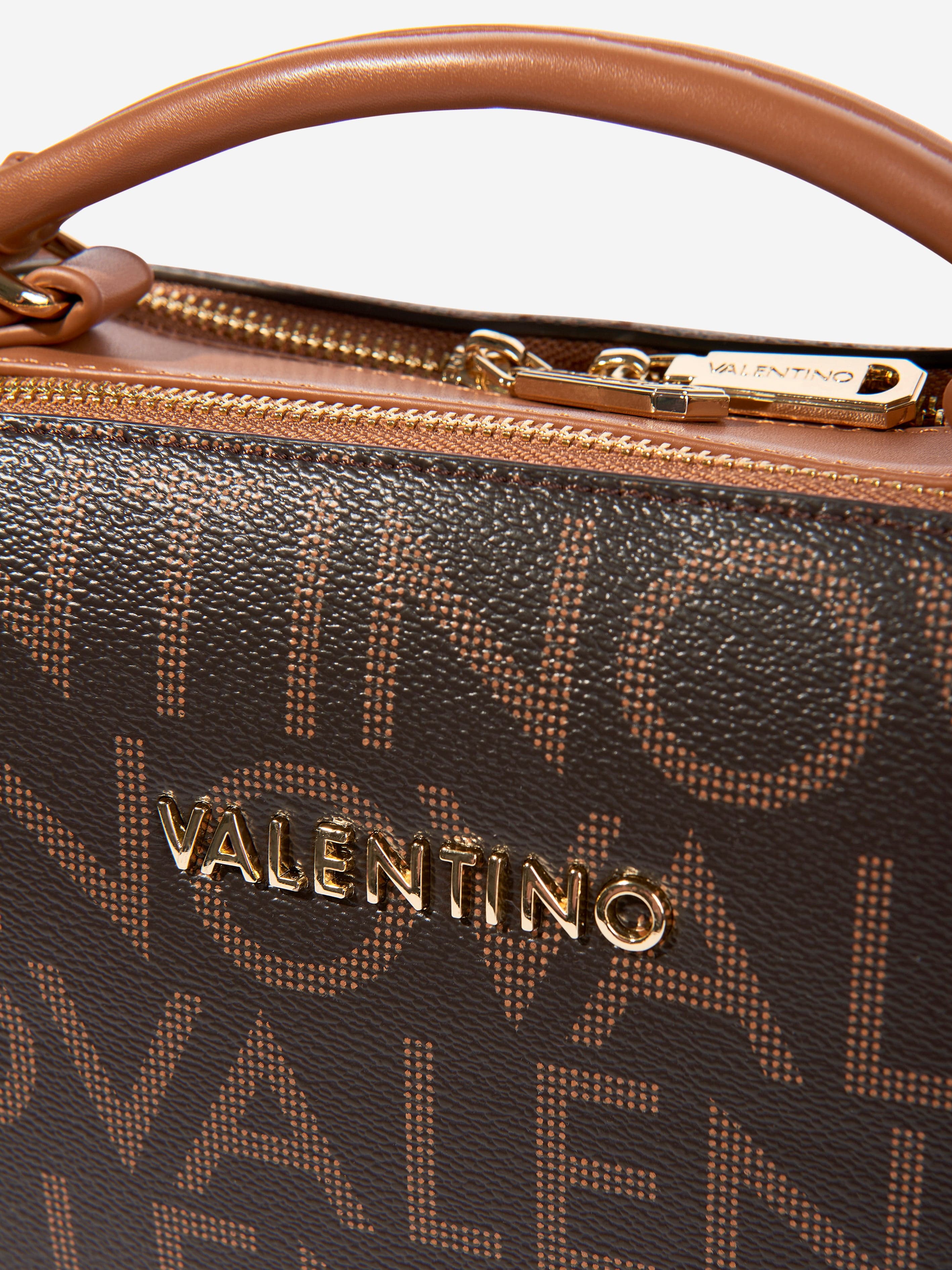 Valentino Regina Re Crossbody Bag in Brown (25cm Valentino Regina Re Crossbody Bag in Brown (25cm