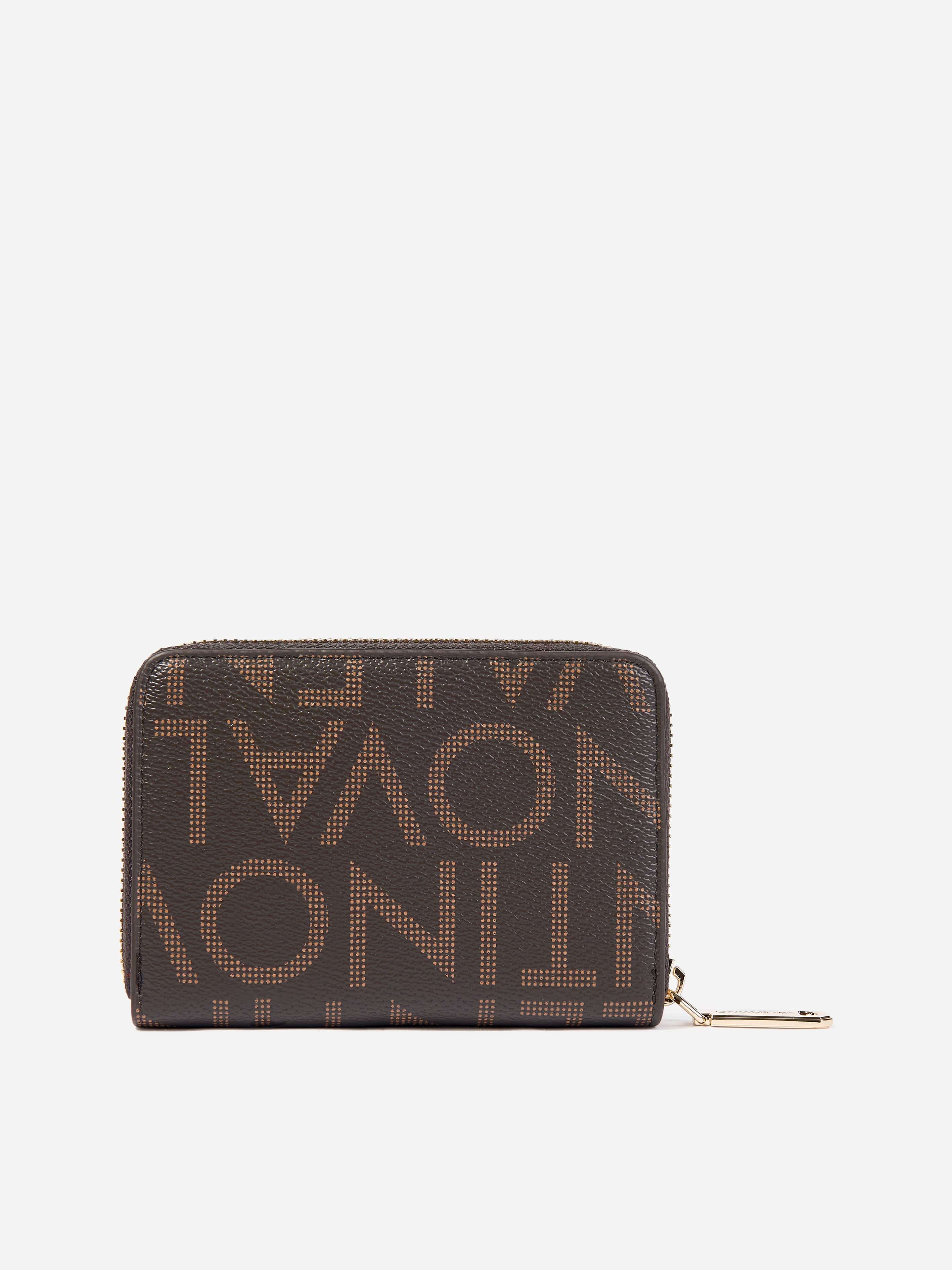 Valentino Regina Re Zip Around Wallet in Brown (13cm) | Childsplay