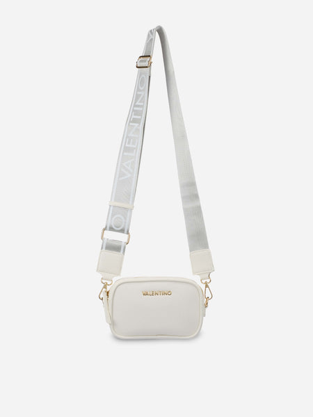 Valentino Miramar Crossbody Bag in White (20cm) | Childsplay Clothing