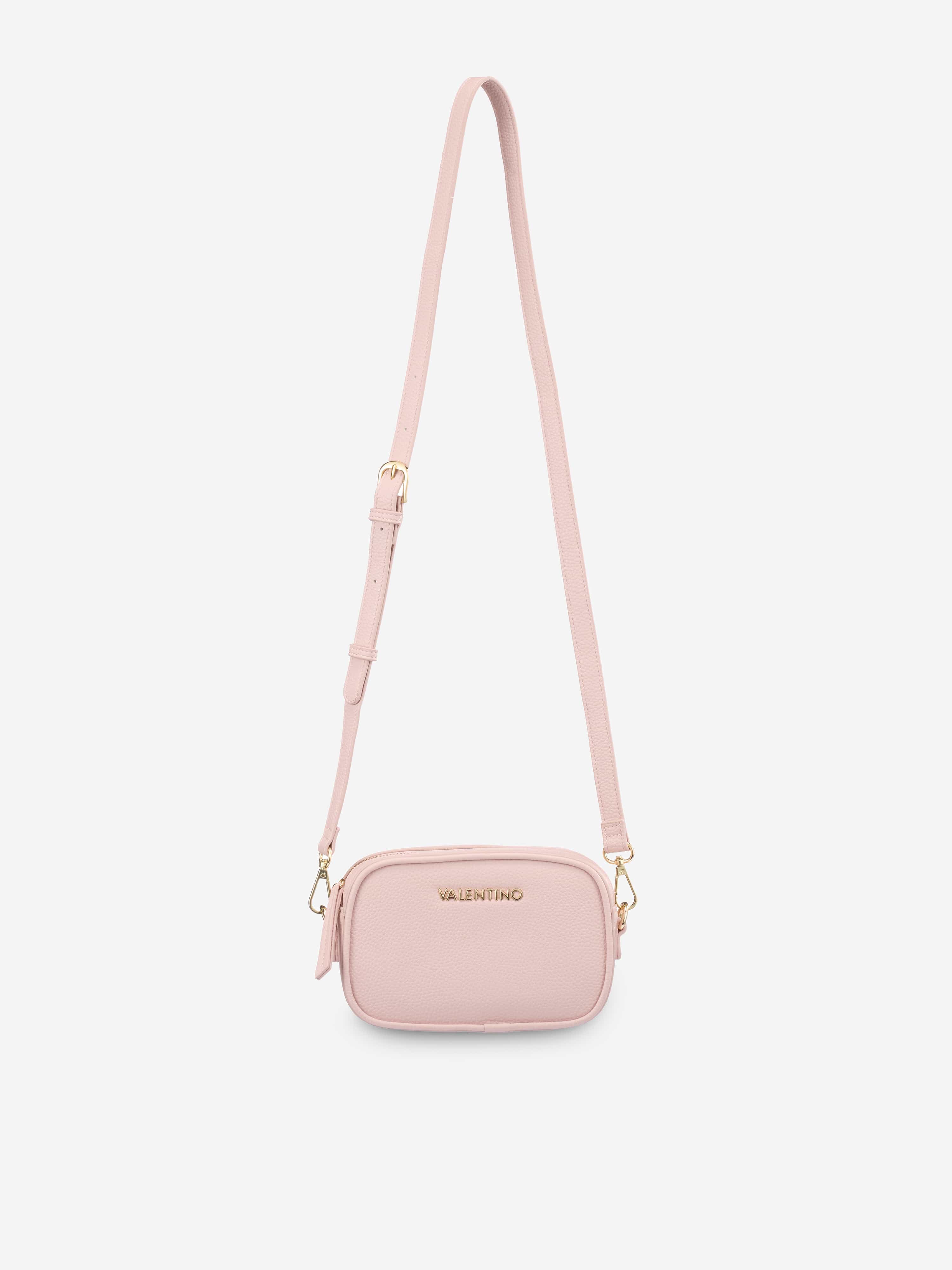 本物レア日本未入荷valentinoピンク色パイソンチェーン付ショルダーバッグ VALENTINO - 本物レア日本未入荷valentinoピンク色パイソンチェーン付