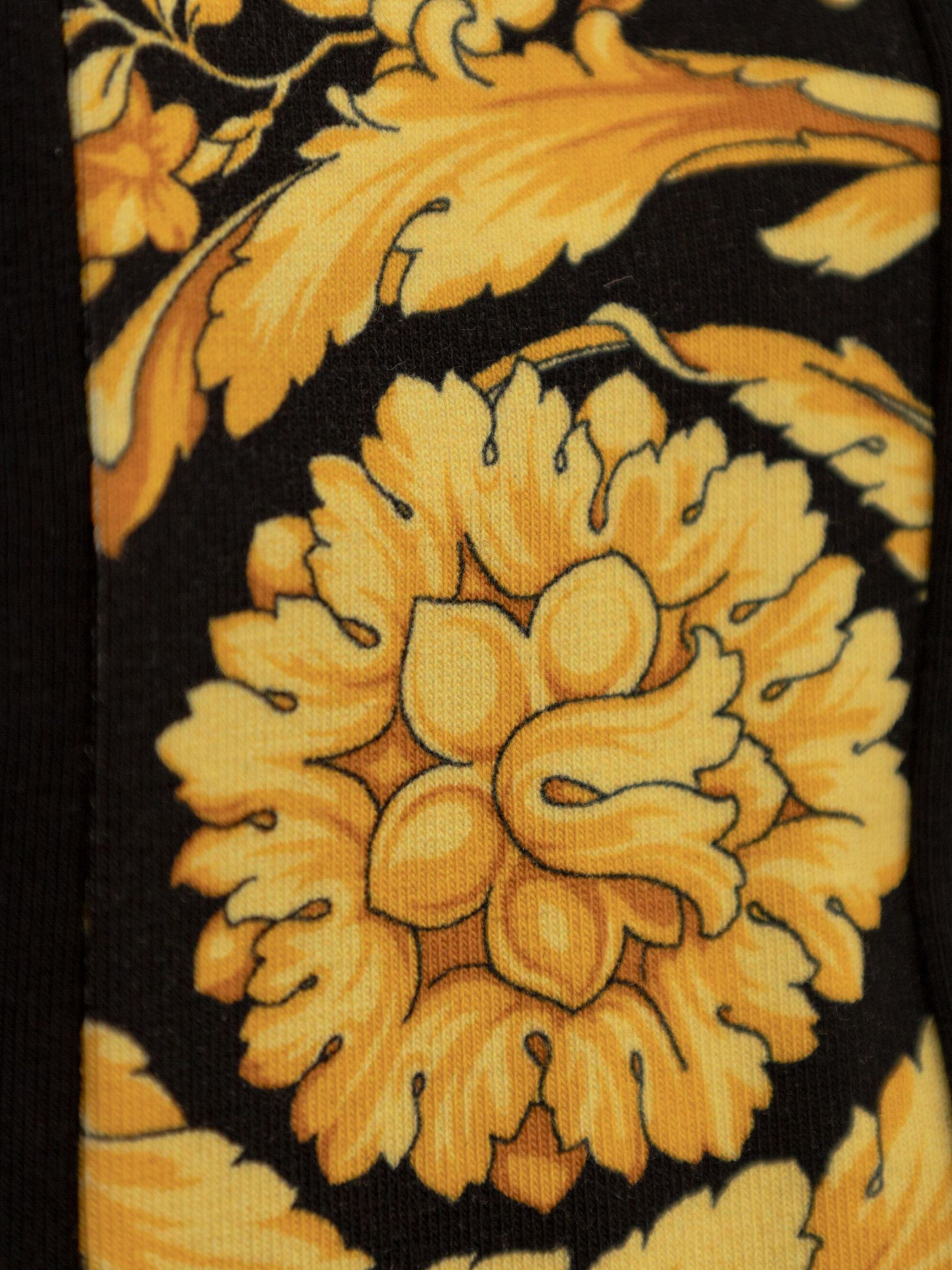 Versace Girls Logo Leggings in Black | Childsplay Clothing