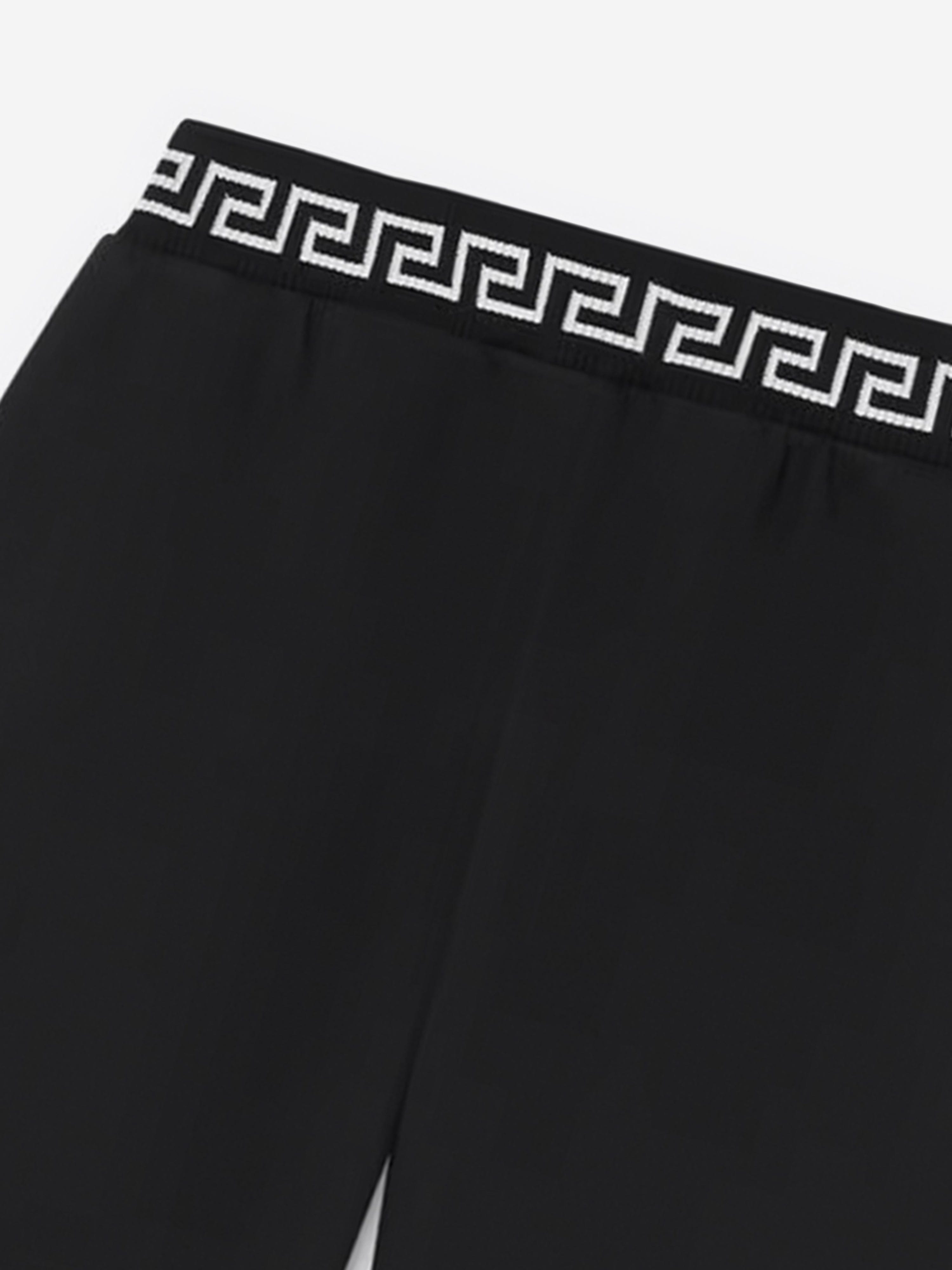 Versace Boys Medusa Logo Shorts in Black | Childsplay Clothing