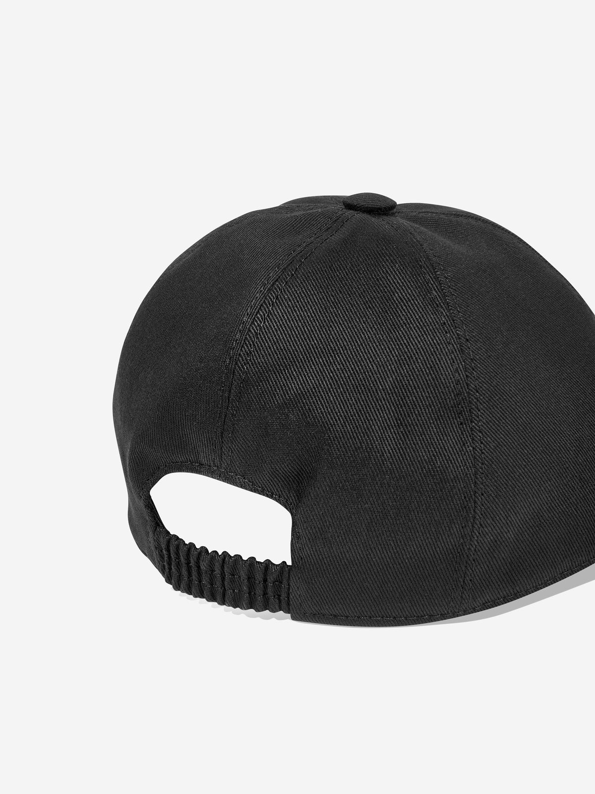 Versace Kids Embroidered Logo Cap in Black | Childsplay Clothing