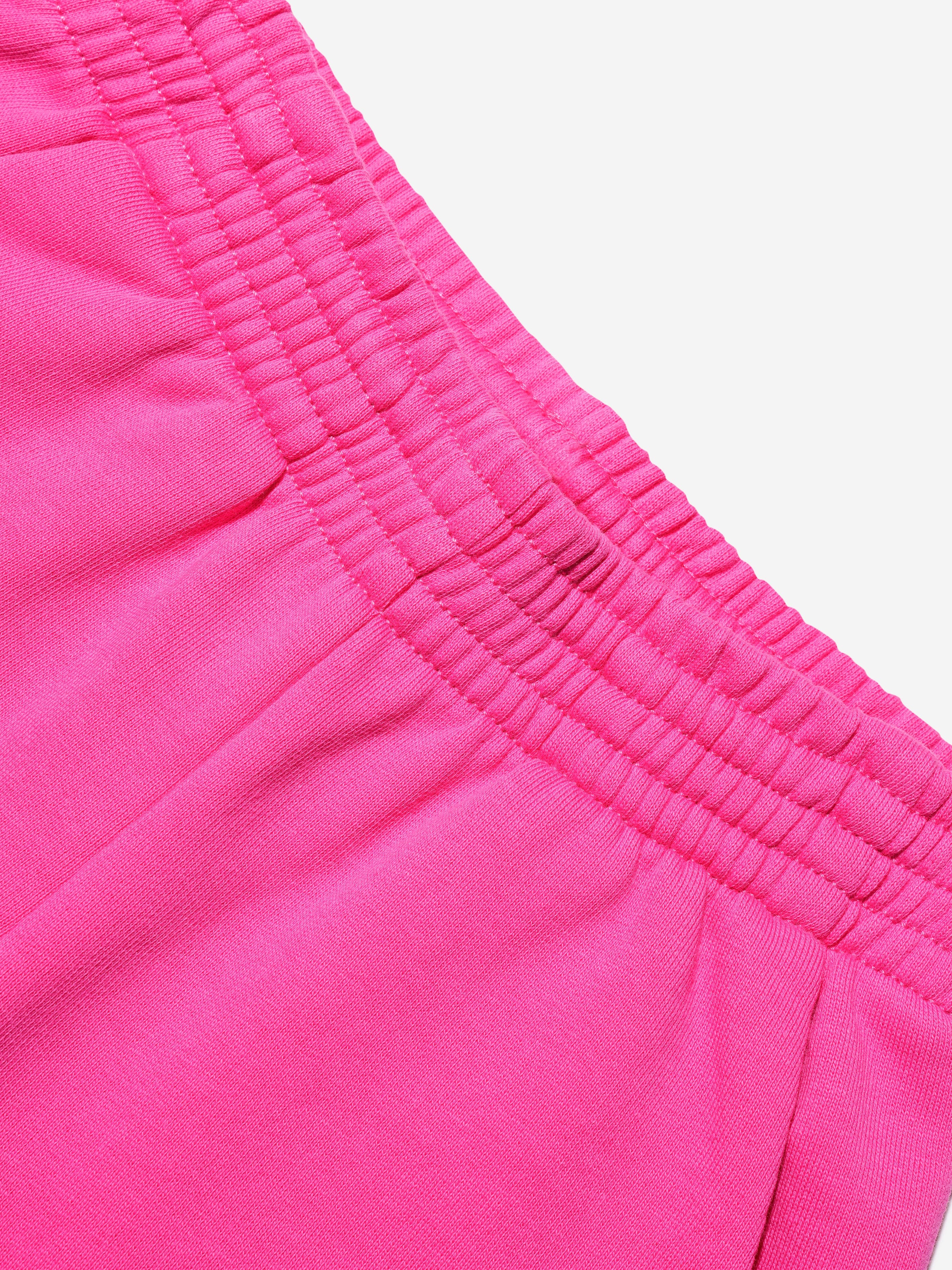 MM6 Maison Margiela Kids Logo Shorts In Pink | Childsplay Clothing