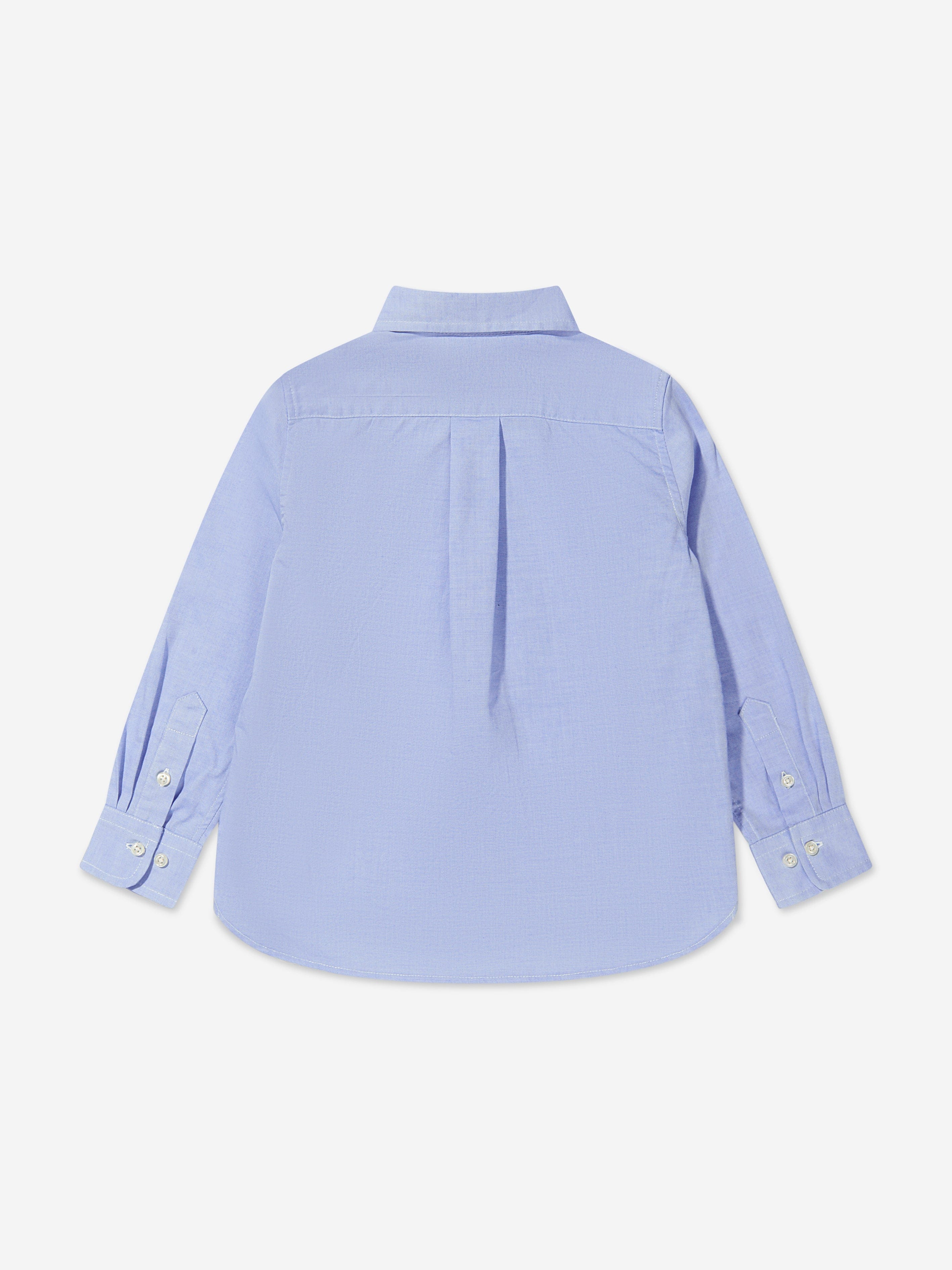 Ralph Lauren Boys Slim Fit Shirt in Blue