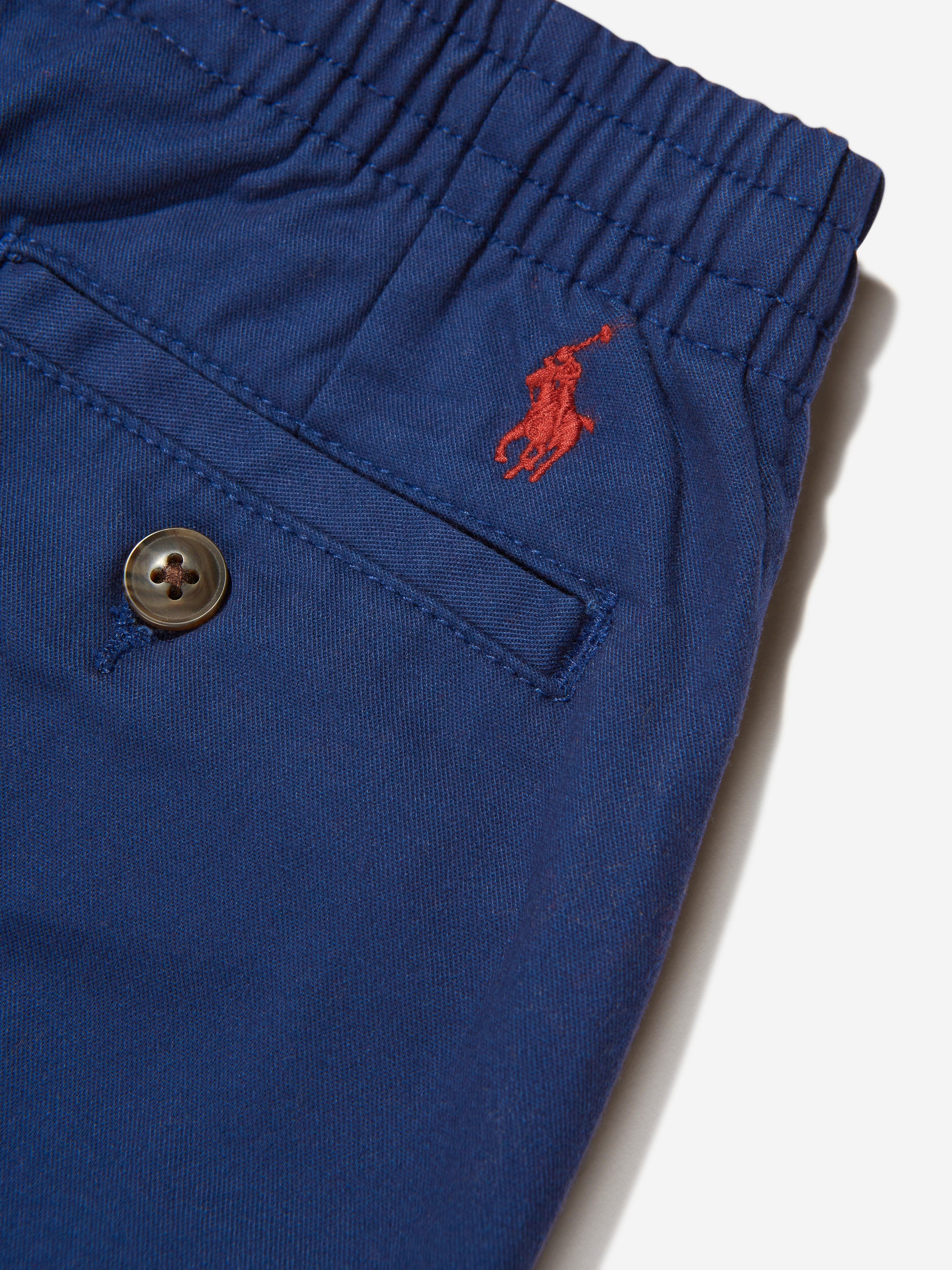 Ralph Lauren Boys Prepster Chino Trousers in Navy | Childsplay