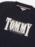 Tommy Hilfiger - Childsplay Logo Girls Sweatshirt Clothing Sateen 